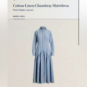 Polo Ralph Lauren Chambray Shirt Dress